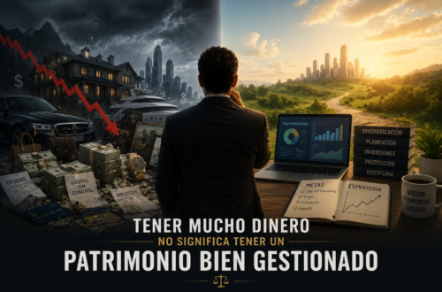 Por qué tener mucho dinero no significa tener un patrimonio